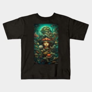 Forest Psyche Kids T-Shirt